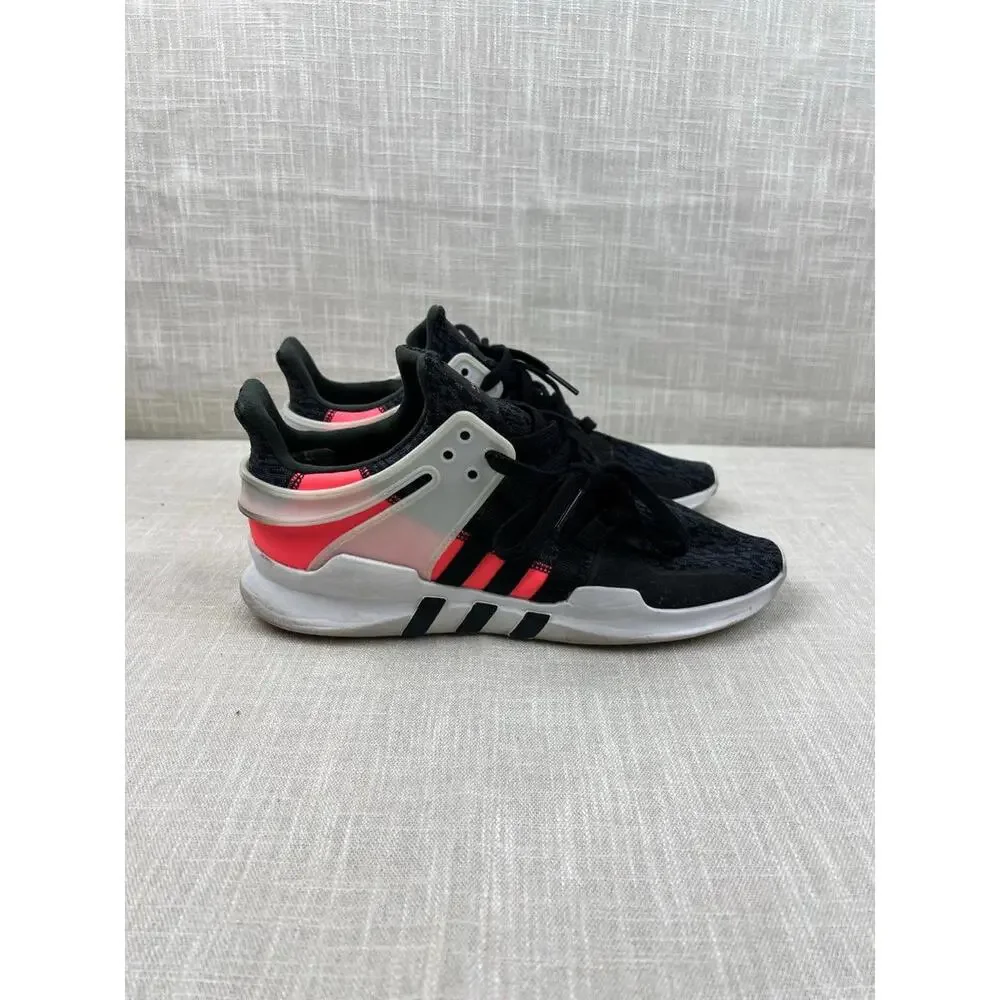 Adidas Men's Sneakers Size 11.5 Black with Pink and White‎ Accents
